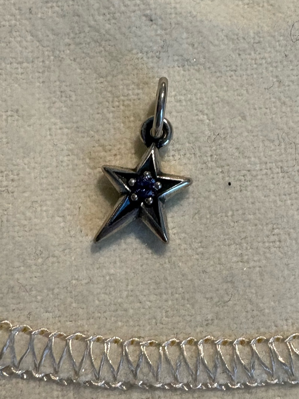 James Avery Shining Star Birthstone Charm Alexandrite